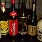Ronron - 焼酎、ワイン、日本酒、紹興酒各種取り揃えています