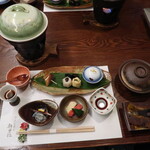 Nigorigo Onsen Asahisou - 夕食（着席時）