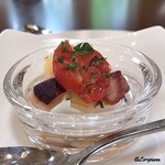 リストランテ 澤内 - 水蛸,ｾﾛﾘ,ｼﾞｬｶﾞｲﾓのﾏﾘﾈ