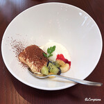 リストランテ 澤内 - Macedonia,Gelato Fior di Latte,Thiramis