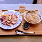 東京おっこい堂 - ぎんなん入りグリーンカレー。￥900。