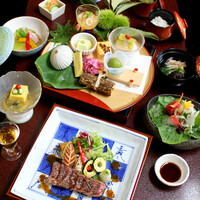 埼玉深谷産黒毛和牛と彩懐石