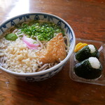 とよさか四季菜館  - きつねミックス＆お握り