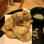 海鮮炭焼処とら太 - 鮭白子の天ぷら