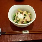 天ぷらふく西 禅と匠 - サラダ（2020.9-1）