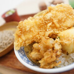 江戸前天丼 濱乃屋 - 親子天丼ミニそばセット