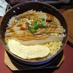 Hinoki - 煮穴子蒸し丼680円