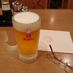 Nagoya Meibutsu Misokatsu Yabaton - 生ビール