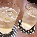 立ち飲み食堂 ウルトラスズキ - ハイボールで乾杯～