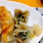 ぎょうざのひぐち - 地元産野菜が多く入る❗️