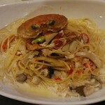 王様の食卓 - せいこ蟹のクリームパスタ