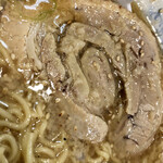 屋台ラーメン - ✨叉焼は"巻TYPE"で箸では,
            持ち上げられん程,軟らかゐ✨