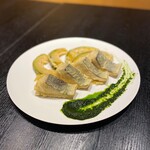 Roji-oku - 大皿コースの魚料理