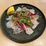欧風食堂 タブリエ - 鮮魚のカルパッチョ