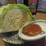 やきとんひなた - キャベツみそ