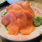 やきとんひなた - サーモン刺