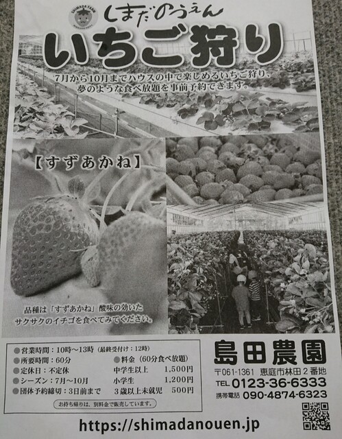 いちご狩りオープンしています By Kimumiyu 島田農園 恵庭 その他 食べログ いちご狩りオープンしています By Kimumiyu 島田農園 恵庭 その他 食べログ