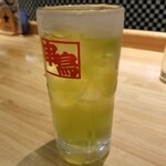 串鳥 - 緑茶ハイ 261円