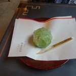 鍵善良房 - 柚子の生菓子