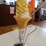 カフェ デ オラ - ◆「金箔ソフトクリーム」