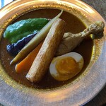 つじや食堂 - チキンカレー1320円のアップ