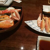 かに道楽 横浜店 - 蟹酢は黒酢と三杯酢で頂きました(•ᵕᴗᵕ•)⁾⁾