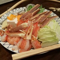 かに道楽 横浜店 - 蟹型の人参が可愛い(´,,•ω•,,`)