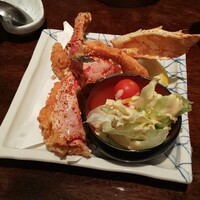 かに道楽 横浜店 - 蟹の唐揚げは初めて(๑•᎑•๑)