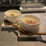 KOTETSU - 付けだし(焼きナスのポタージュ)