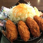 温や - 大粒牡蠣フライ ※拡大(2020.10.15)