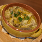 ワインバー バッカス - バッカス風モツ煮込み（７００円）２０２０年１０月