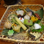 松籟庵 - 八寸盛り