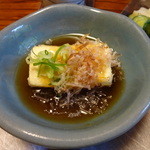 松籟庵 - 揚げだし豆腐