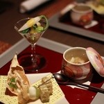 汀邸　遠音近音　Ochi Kochi - 初夏の夕食会席　前菜