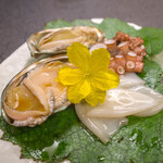 割烹の宿 美鈴 - 鮑など