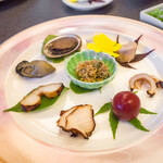 割烹の宿 美鈴 - 前菜　珍味盛り