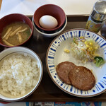 Sukiya - 粗挽きソーセージ朝食370円（ごはん小）