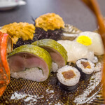 割烹の宿 美鈴 - 鯖寿司/伊勢海老寿司