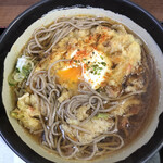 そば うどん 萩 - キャベ玉天430円、大盛100円