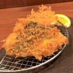 酒肴 新屋敷 - 松浦産アジフライ