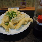 Chikirizushi - 穴子天ぷら ねぎ醤油