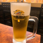 Iitoko Tori - キリン一番搾り生ビール　
                      飲み放題なので12杯飲みました
                      通常価格は税別490円ですから、約2杯で元がとれます