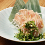 居酒屋 八咫烏 - 南薩地鶏はわさびポン酢で