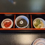 みほ鮨 - 小鉢 三種盛