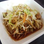 生野飯店 - 肉野菜炒ハーフ