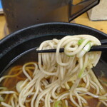 ふじ - 美味しいお汁にネギとそば