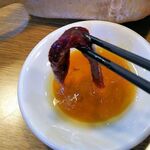 ラーメン おこじょ - 鯨の刺身