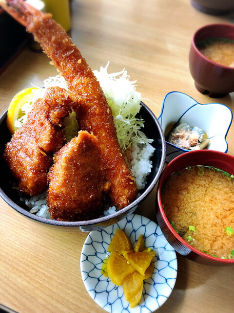 ソースかつ丼 我山 三溝 とんかつ 食べログ