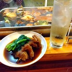 博多のおでん - ハイボール&すじ&春菊