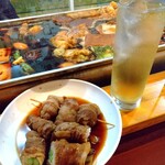 博多のおでん - ハイボール&うずら豚&アスパラ豚